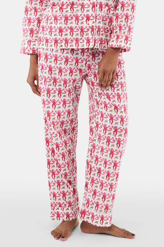 Roller Rabbit Pink Monkey Loungewear
