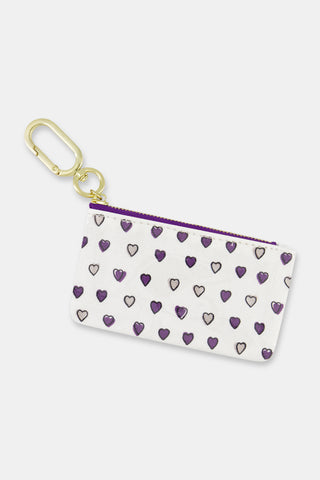 Campus Pop Hearts Coin Pouch