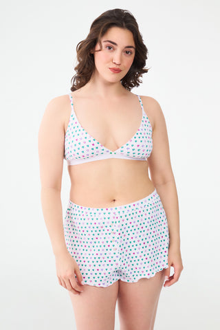 Roller Rabbit Pop Hearts York Bralette