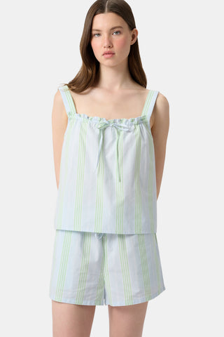 Roller Rabbit Blue Positano Stripe Cooper Set