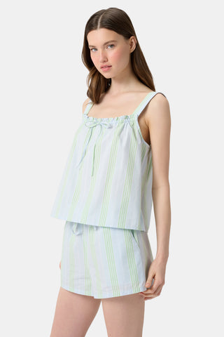 Roller Rabbit Blue Positano Stripe Cooper Set