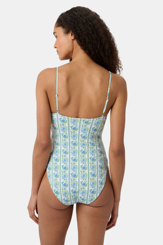 Roller Rabbit Blue Provencal Stripe Aurora One Piece