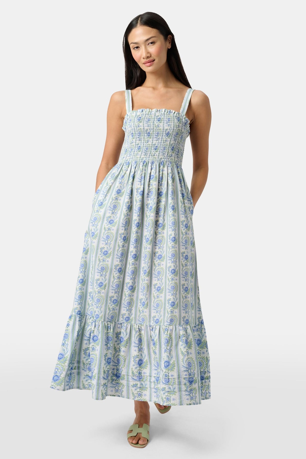 Provencal Stripe Bristol Dress | Roller Rabbit