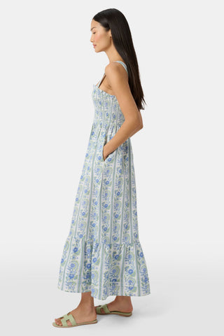 Roller Rabbit Blue Provencal Stripe Bristol Dress