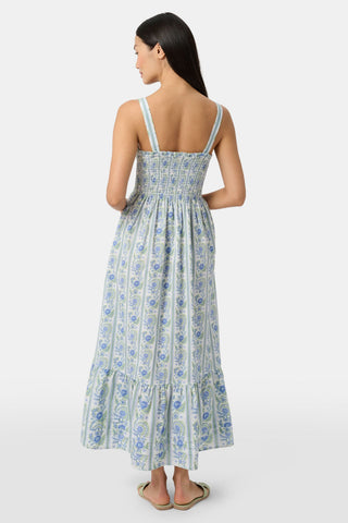 Roller Rabbit Blue Provencal Stripe Bristol Dress