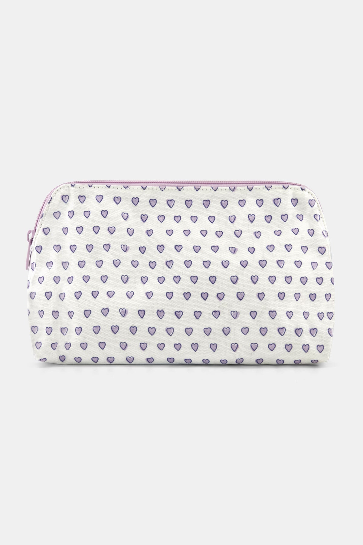 Hearts Makeup Bag| Roller Rabbit LAVENDER / L