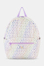 Roller Rabbit Disco Hearts Quilted Nylon Backpack