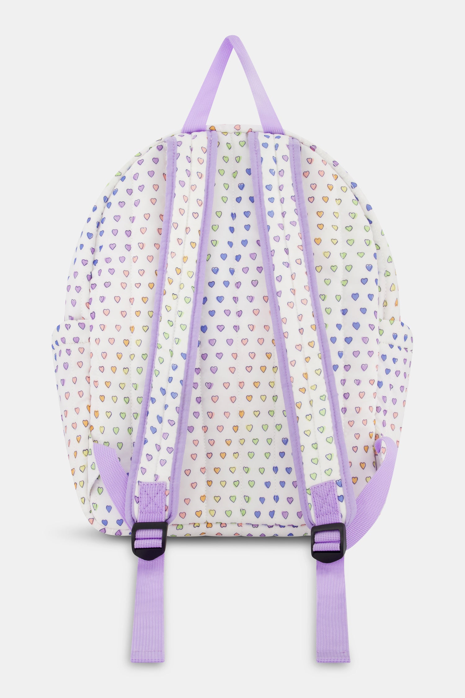 Roller Rabbit Disco Hearts Quilted Nylon Backpack