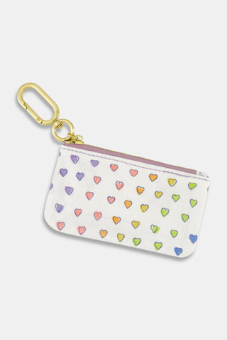 Disco Hearts Coin Pouch