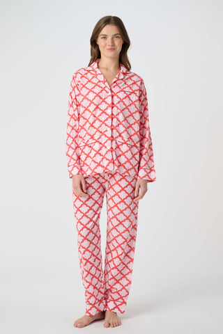 Roller Rabbit Red Jemina Loungewear