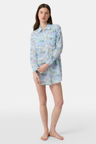 Roller Rabbit Blue Regatta Boyfriend Dress