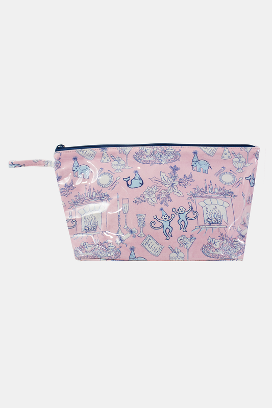 Party Toile Toiletry Case