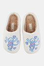 Roller Rabbit Monkey Fuzzy Slippers