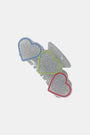 Roller Rabbit Heart Shaped Claw Clip
