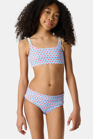 Roller Rabbit Blue Kids 4th Of Jemina/Starry Dot Cora Bikini
