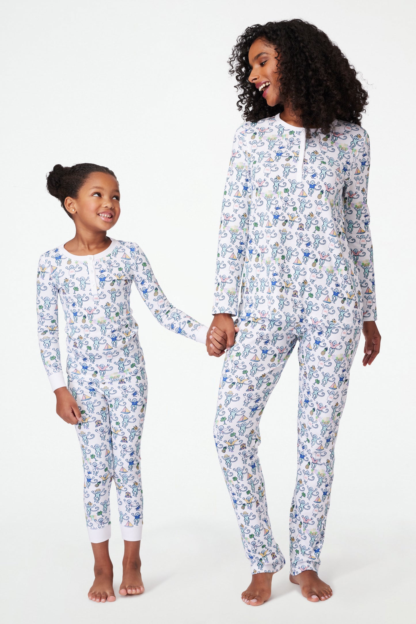 Roller Rabbit Kids Charleston Monkey Pajamas