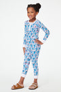 Roller Rabbit Kids Dallas Monkey Pajamas