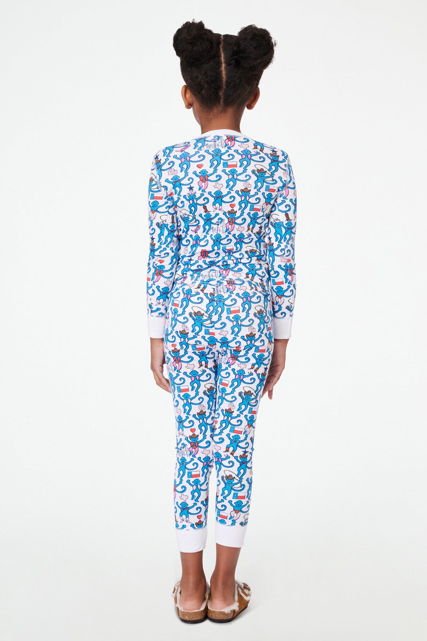 Roller Rabbit Kids Dallas Monkey Pajamas