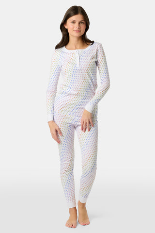 Roller Rabbit Rainbow Kids Disco Hearts Pajamas