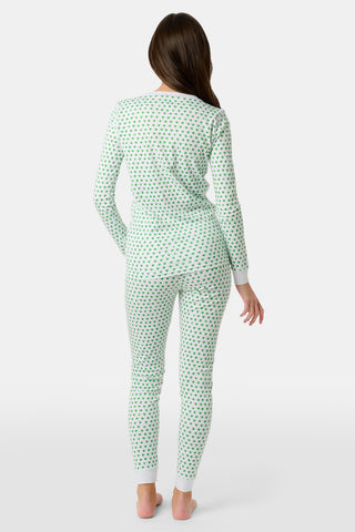 Roller Rabbit Emerald Kids Hearts Pajamas