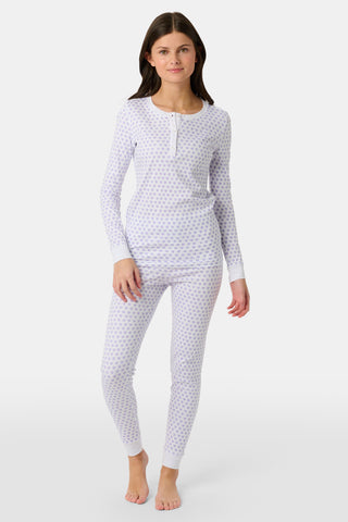 Roller Rabbit Lavender Kids Hearts Pajamas