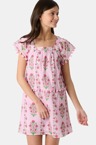 Roller Rabbit Pink Kids Lily Stripe Oceana Dress