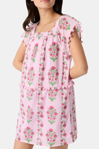 Roller Rabbit Pink Kids Lily Stripe Oceana Dress