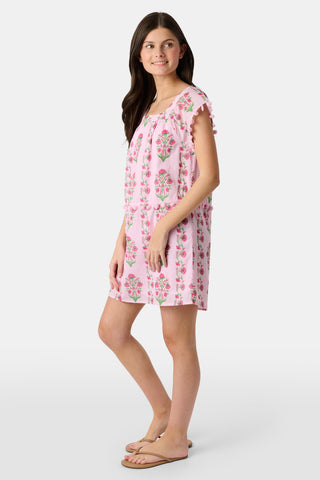 Roller Rabbit Pink Kids Lily Stripe Oceana Dress