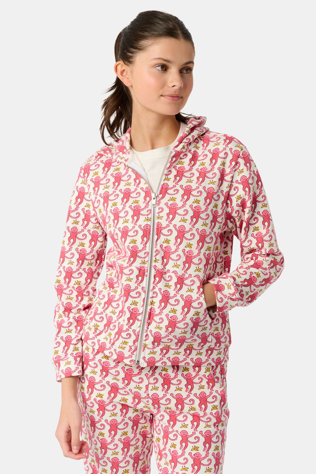 Kids Monkey Harley Hoodie | Roller Rabbit