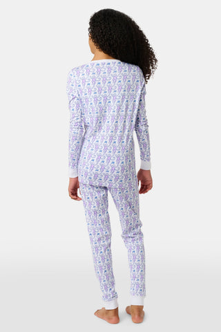 Roller Rabbit Lavender Kids Monkey Pajamas