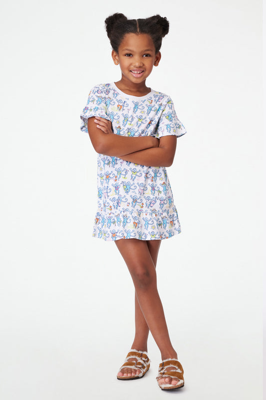 Roller Rabbit Kids Palm Beach Monkey Esme Dress view 2