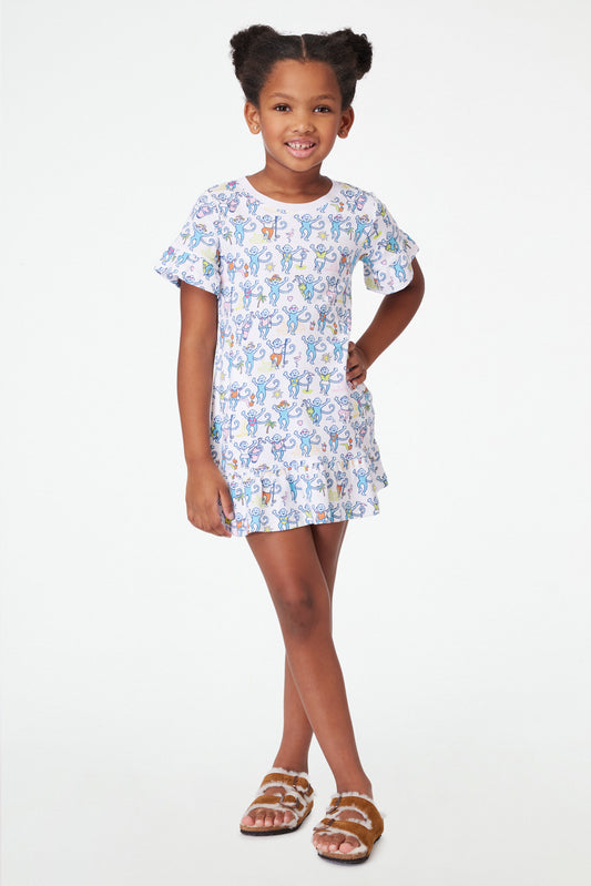 Roller Rabbit Kids Palm Beach Monkey Esme Dress view 1