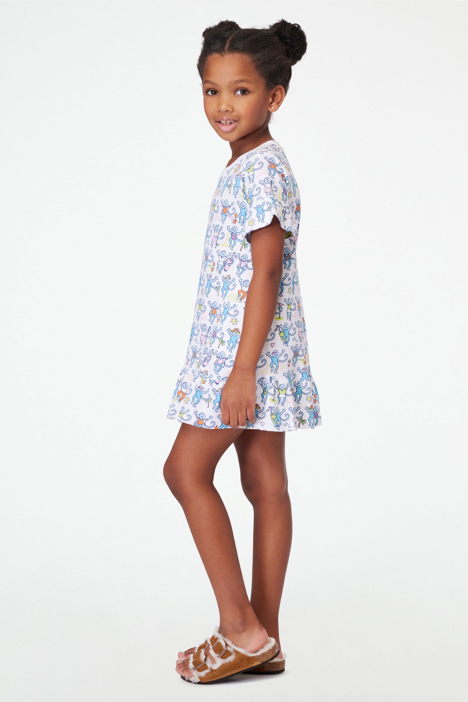 Roller Rabbit Kids Palm Beach Monkey Esme Dress  view 3