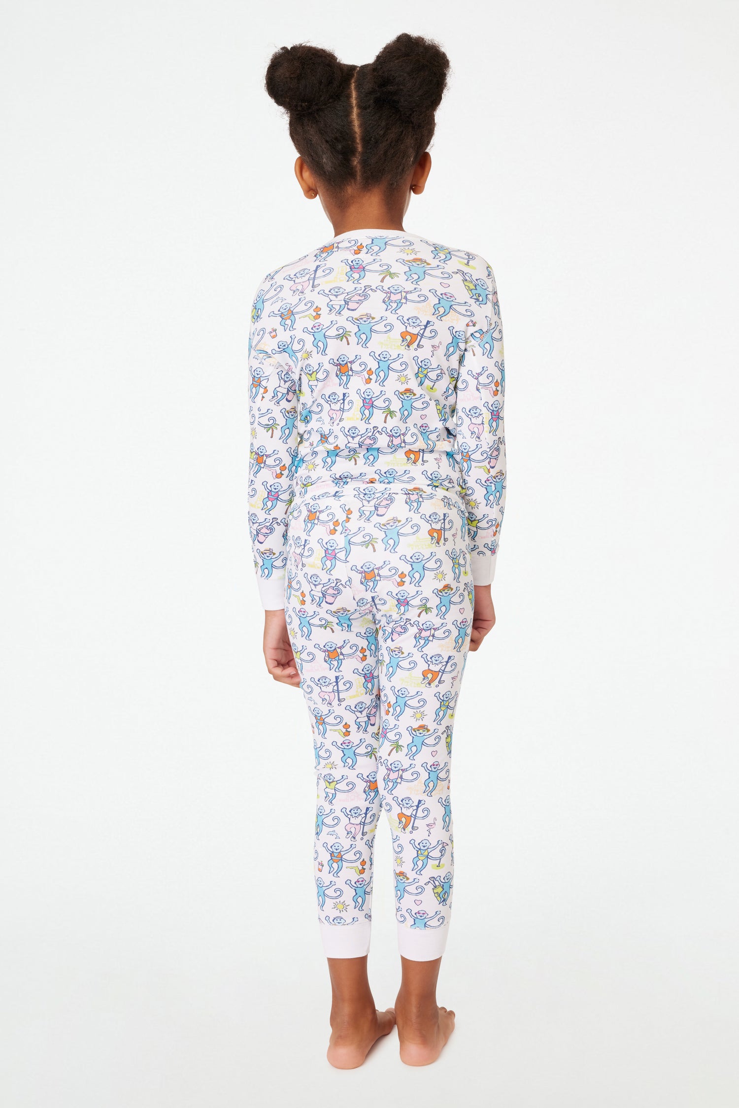 Roller Rabbit Kids Palm Beach Monkey Pajamas