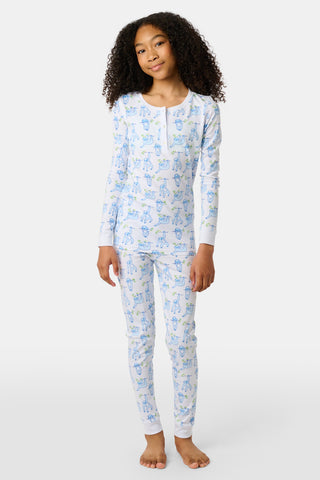 Kids Sleepy Sloth Pajamas