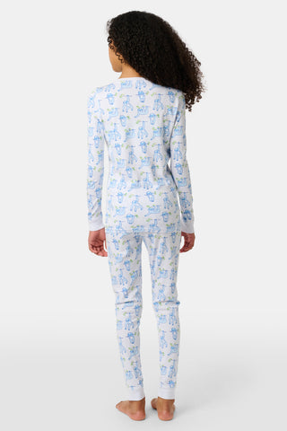 Kids Sleepy Sloth Pajamas view 2