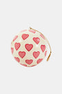 Roller Rabbit Pink Hearts Ornament