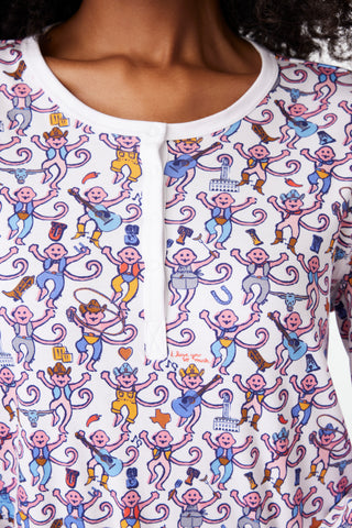 Roller Rabbit Austin Monkey Pajamas