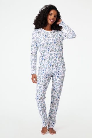 Roller Rabbit Charleston Monkey Pajamas