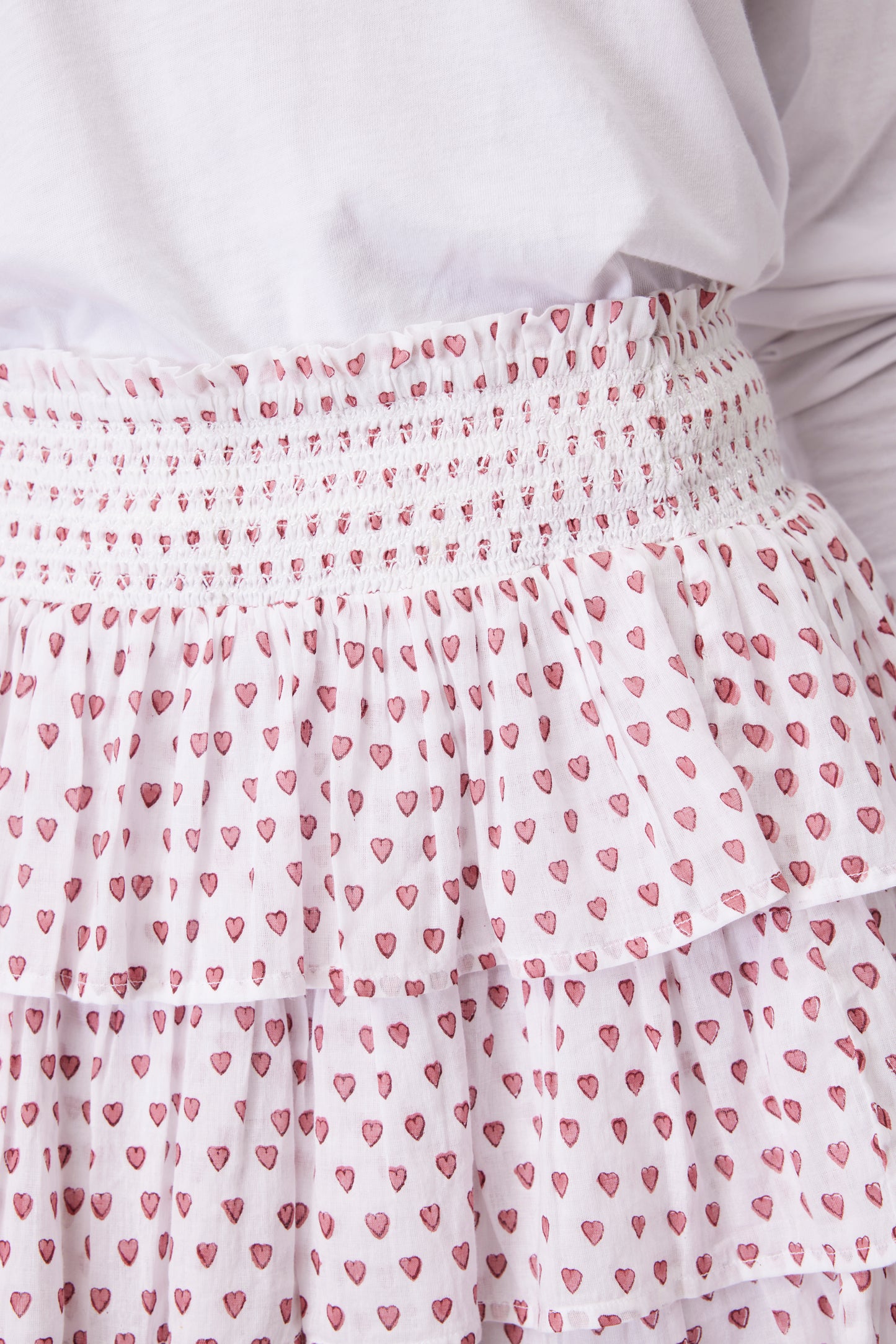 Roller Rabbit Pink Hearts Siggy Skirt