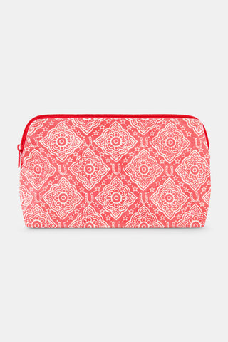 Roller Rabbit Red Out West Makeup Bag