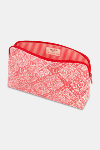 Roller Rabbit Red Out West Makeup Bag