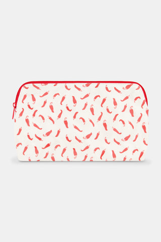 Roller Rabbit Red Picante Makeup Bag