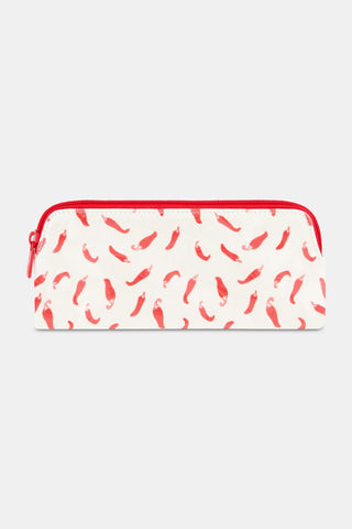 Roller Rabbit Red Picante Makeup Bag
