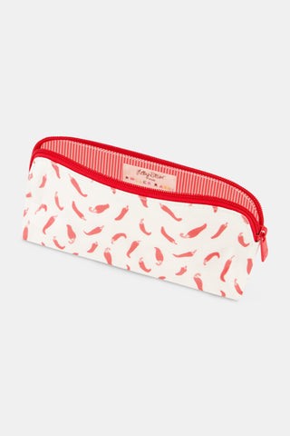 Roller Rabbit Red Picante Makeup Bag