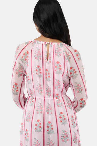 Roller Rabbit PINK ROSE RIBBON AUBREY DRESS