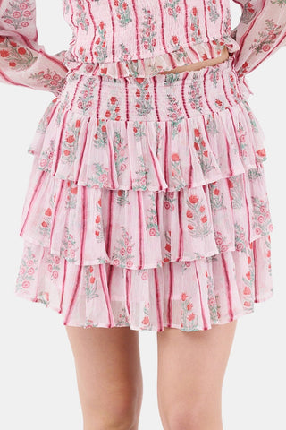 Roller Rabbit Pink  ROSE RIBBON SIGGY SKIRT 