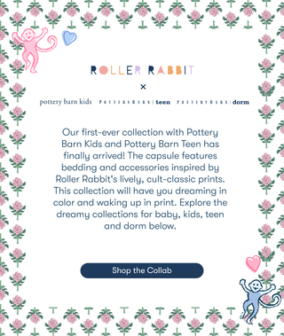 Pottery Barn x Roller Rabbit Collection 