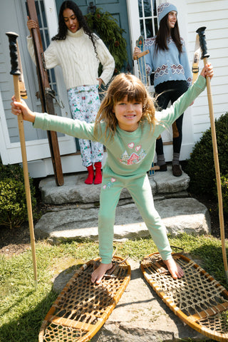 Kids Cozy Cabin Crewneck