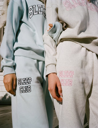 Roller Rabbit Ice Blue Sleep Club Bea Sweatpants